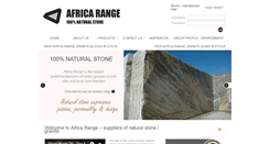 Desktop Screenshot of africarange.com