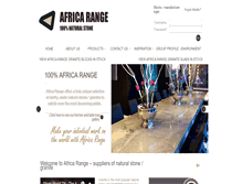 Tablet Screenshot of africarange.com